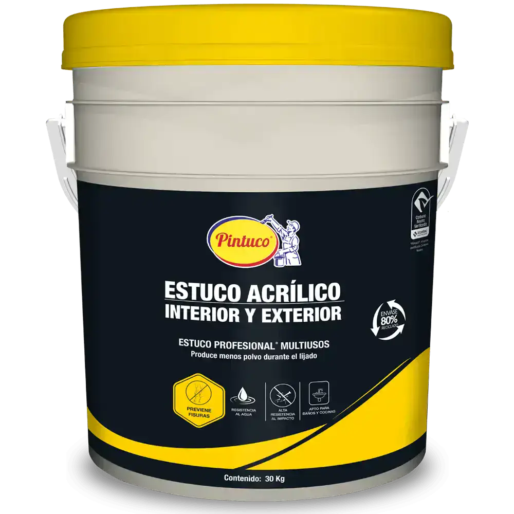 Estuco Acrílico Interior y Exterior
