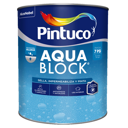 Aqua Block Blanco Galón