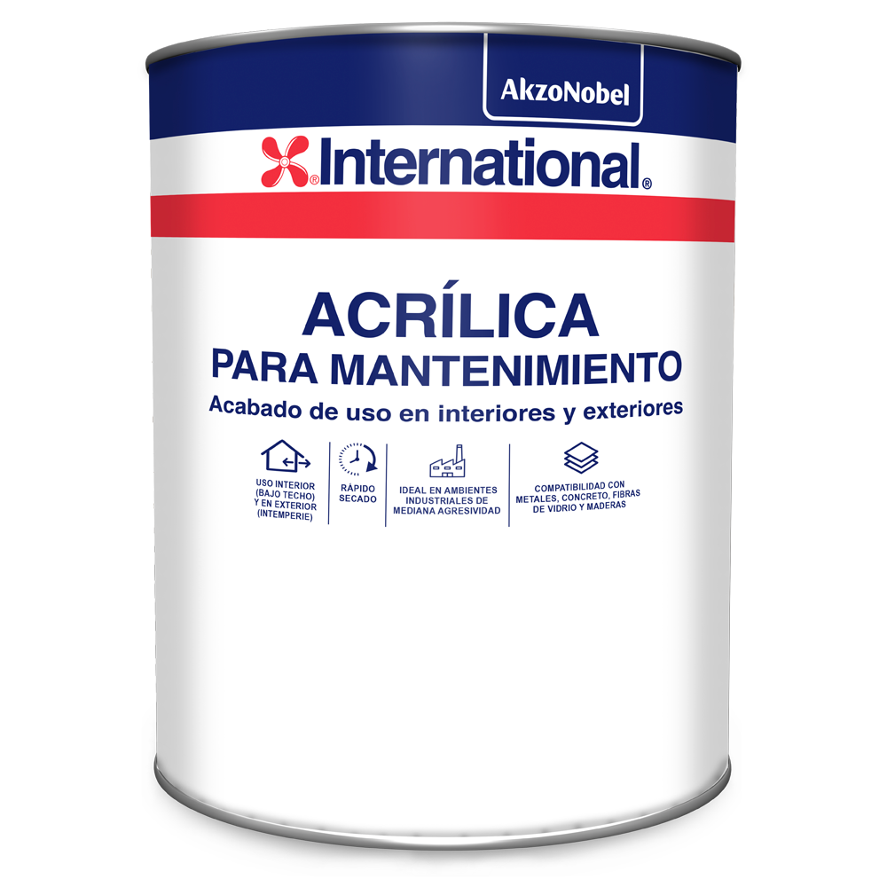 Acrílica Mantenimiento Blanco