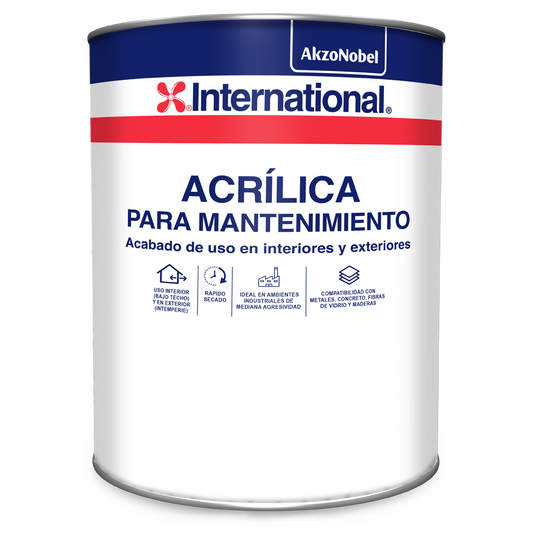 Acrílica Mantenimiento Blanco
