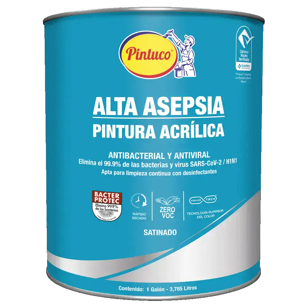 Pintura Acrílica Alta Asepsia